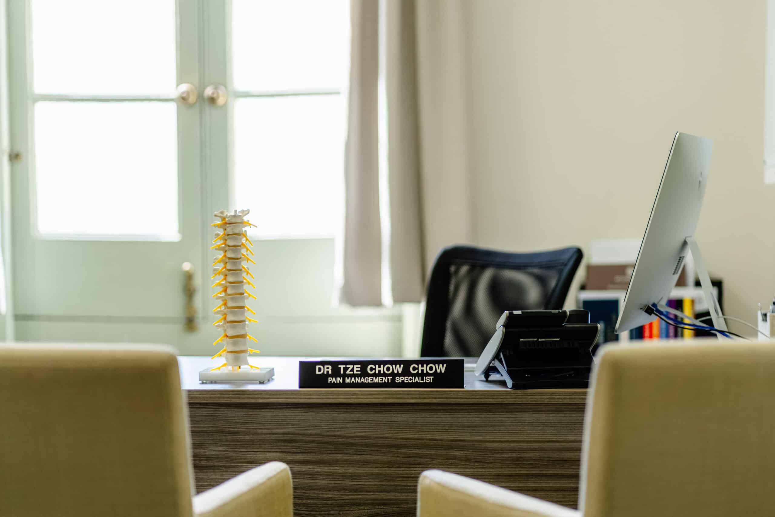 Sydney Pain Clinic consultation room